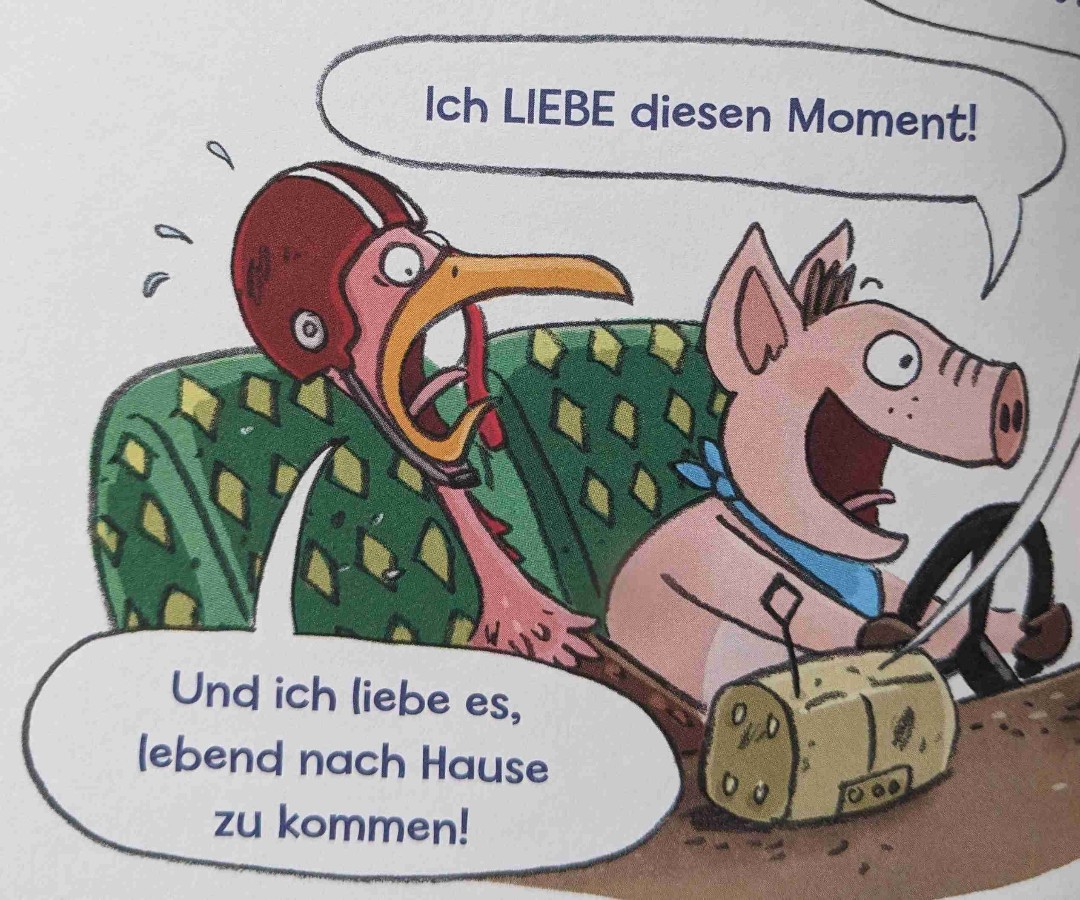 Panischer Lesespaß für zweite Klasse Leseanfänger