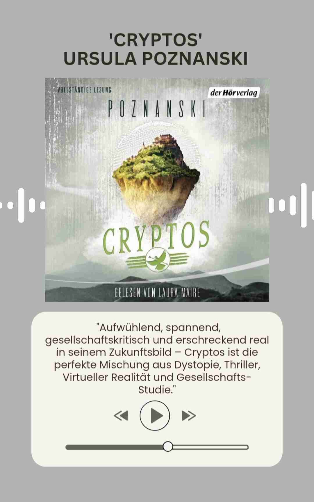🎧Ein spannender Mix aus Fantasy, Sci-Fi und Abenteuer in virtuellen Welten, der zum Nachdenken anregt🪩👩‍💻🗺
