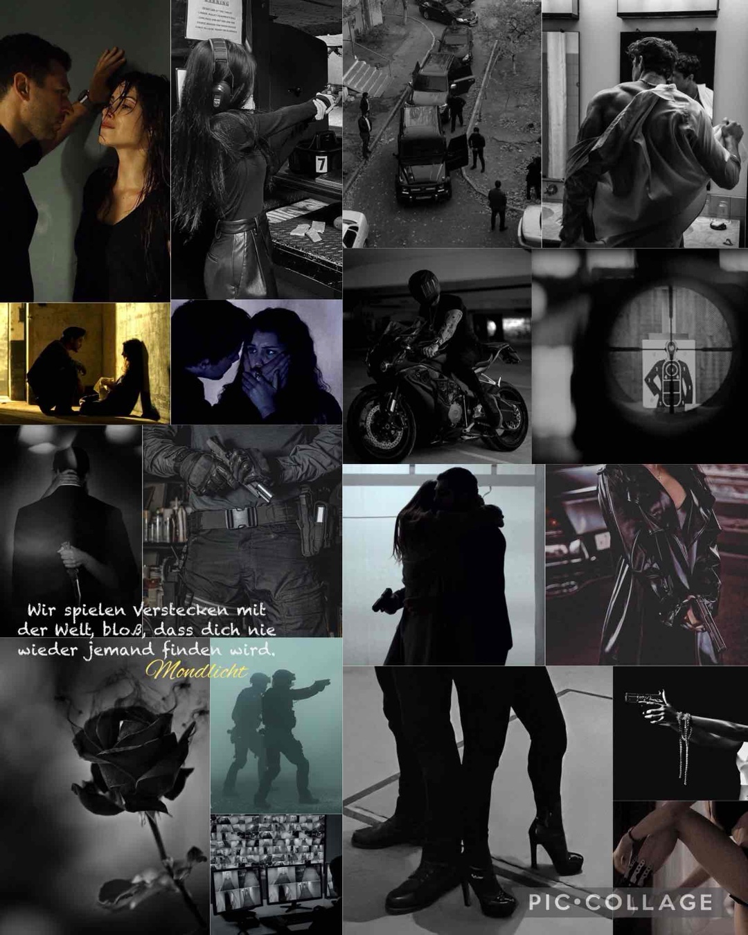 »Ich würde mir noch hundert Kugeln einfangen. Ich würde mich lebendig begraben lassen. Ja, ich würde sogar hinnehmen, dass du mich hasst, wenn du dafür sicher leben könntest.«🖤