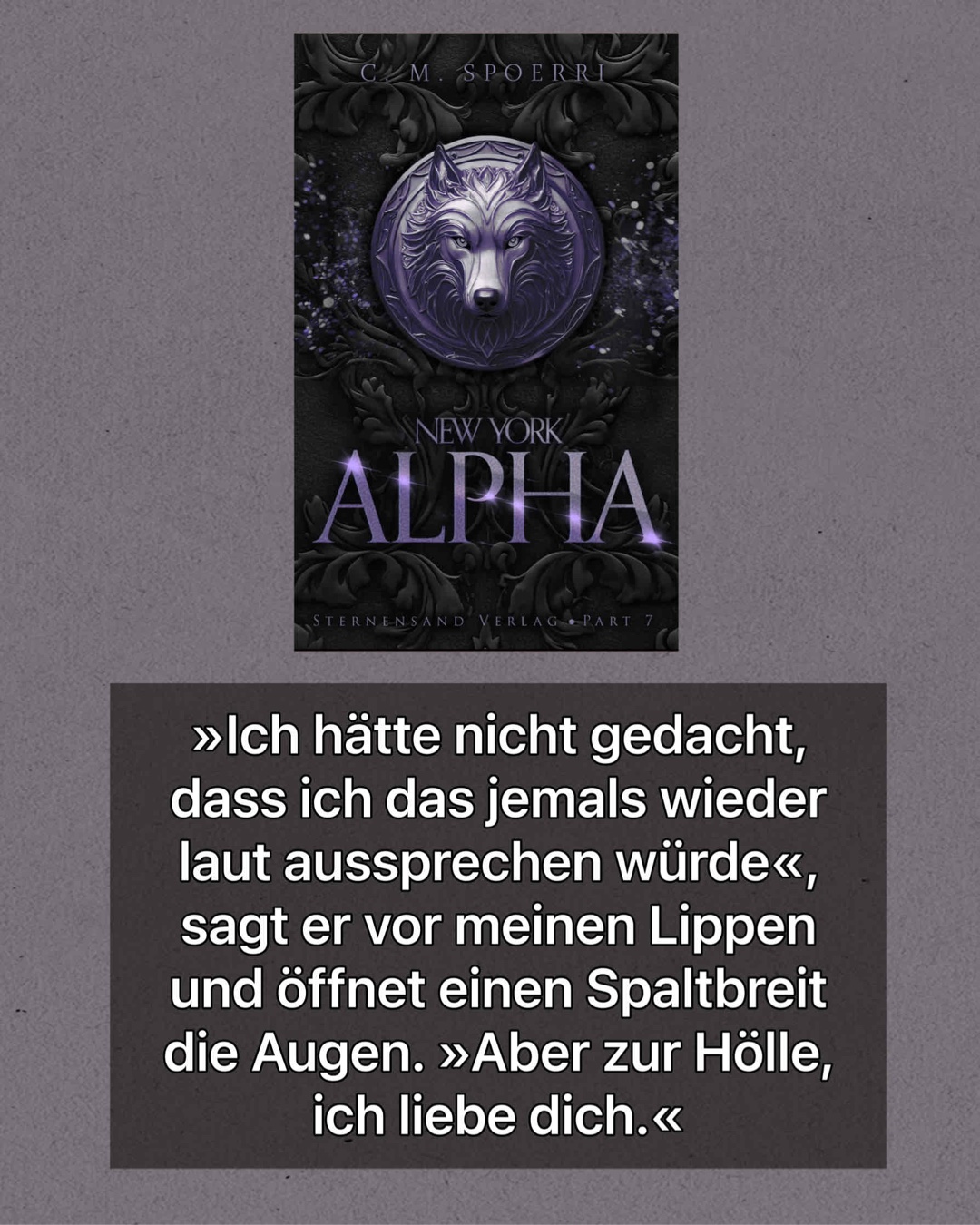 Tolle Fortsetzung