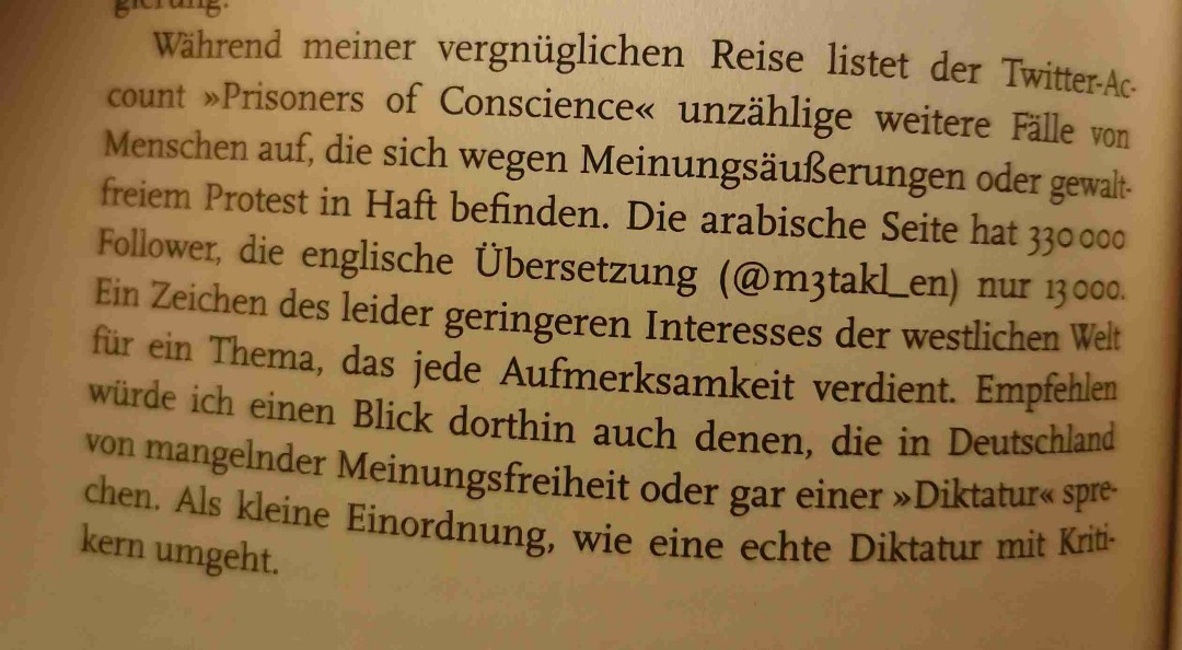 Die Bewertung gilt dem Land, nicht dem Buch