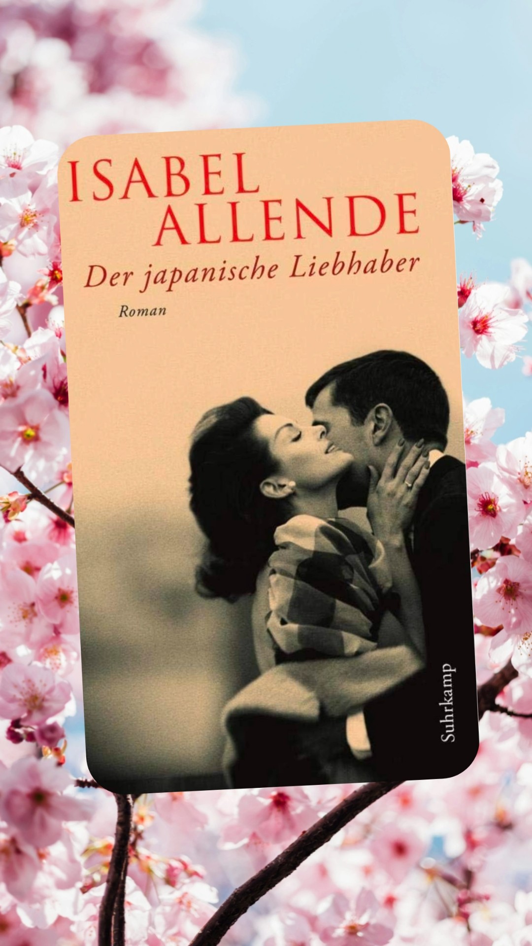 Der japanische Liebhaber von Isabel Allende

Glück ist nicht überbordend oder laut wie das Vergnügen oder die Freude, es ist still, ruhig, sanft, es ist ein innerer Zustand der Zufriedenheit, der damit beginnt, dass man sich selbst mag. (Seite 206)