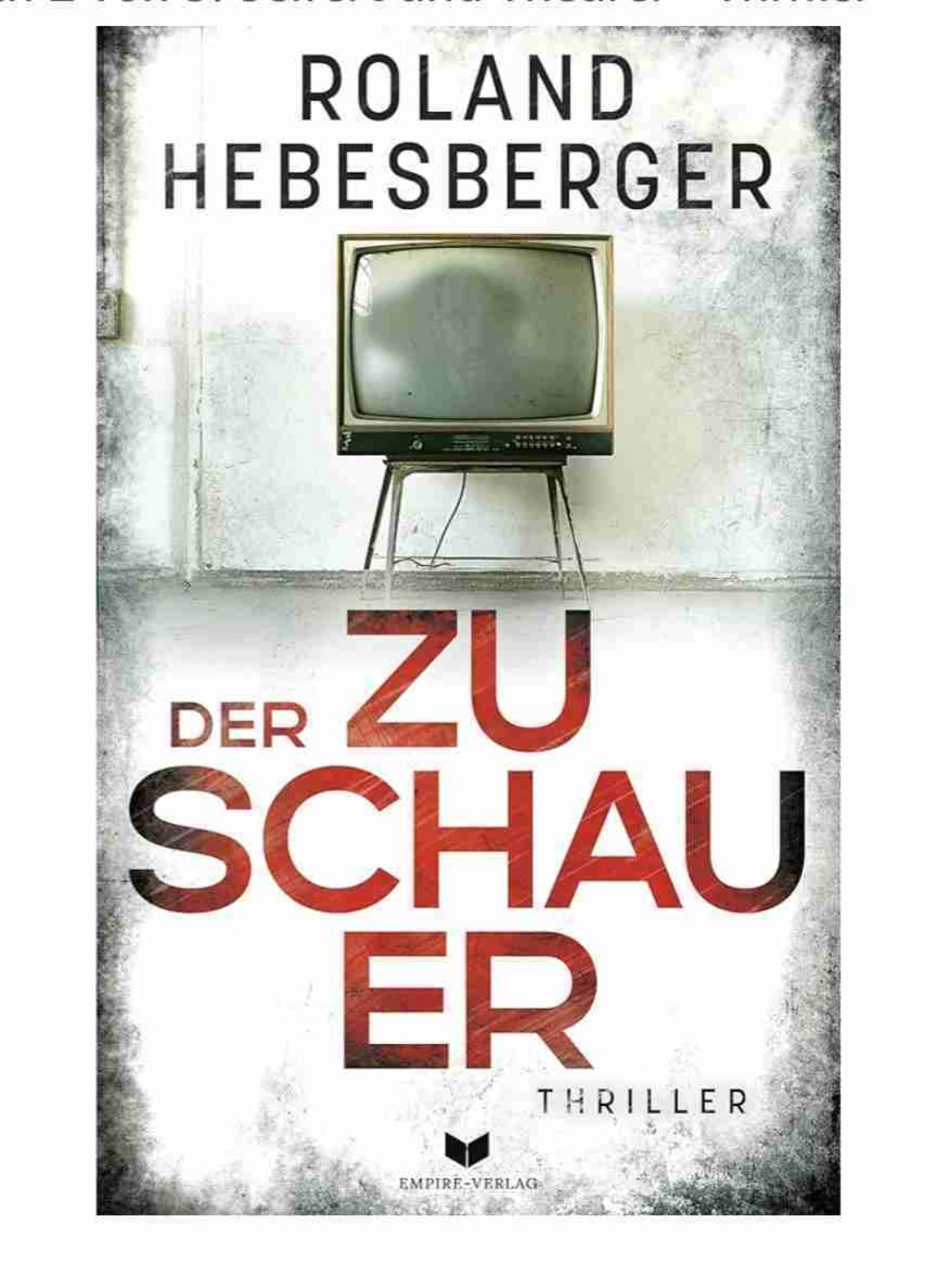 Ein wiederkehrender Verbrecher. Die Frage, ob er gefasst wird, bleibt das ganze Buch hindurch!