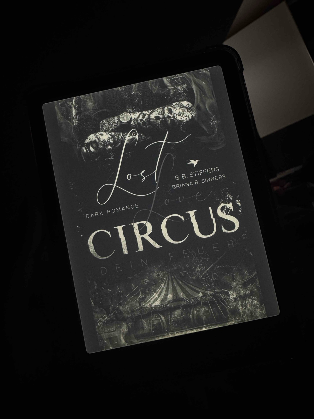 „Lost Love Circus“ von B.B. Stiffers (aka Brianna B. Sinners) ist eine fesselnde Dark Romance mit einer einzigartigen, düsteren Zirkusatmosphäre. 🎪🔥 Die Geschichte um Masha und Alexey hat mich von Anfang an in ihren Bann gezogen – intensiv, emotional und voller unerwarteter Wendungen. Wer düstere, knisternde Storys mit Spannung und Spice liebt, sollte sich dieses Buch nicht entgehen lassen!