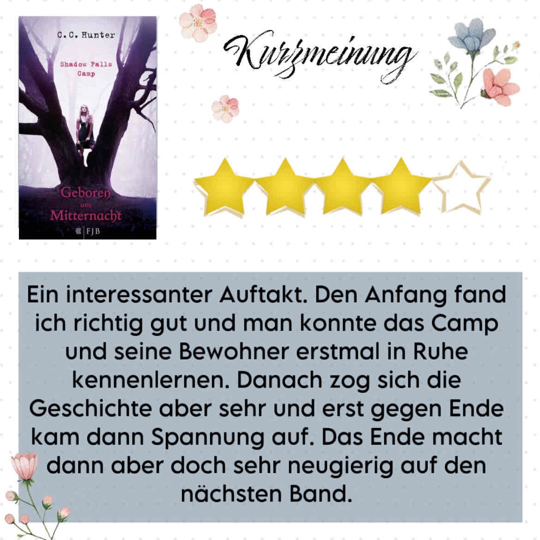 Ein interessanter Auftakt. Den Anfang fand ich richtig gut und man konnte das Camp und seine Bewohner erstmal in Ruhe kennenlernen. Danach zog sich die Geschichte aber sehr und erst gegen Ende kam dann Spannung auf. Das Ende macht dann aber doch sehr neugierig auf den nächsten Band.