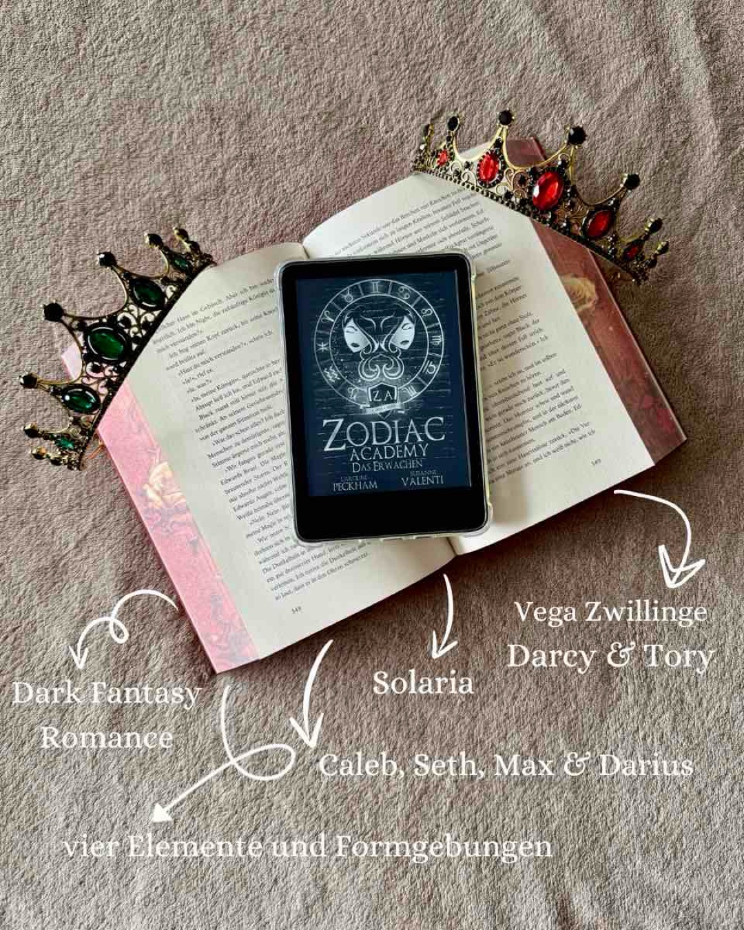 Wer Vampire, Werwölfe, Sirenen und co mag sollte Zodiac Academy lesen!