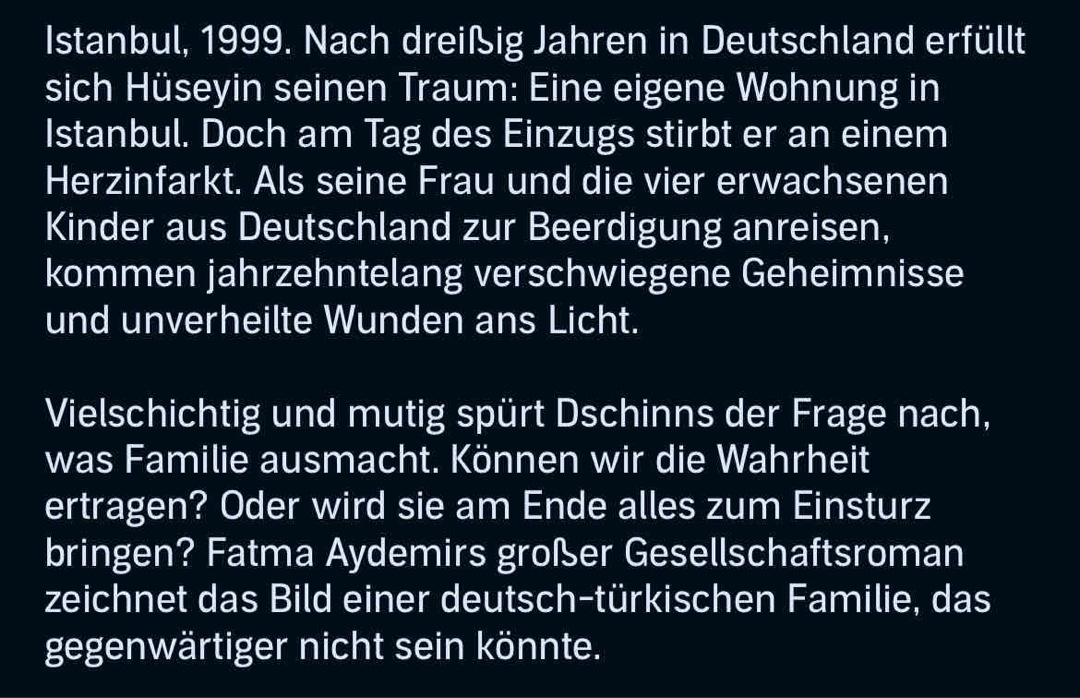 Hier habe ich wirklich lange gebraucht um
in die Geschichte zu kommen. Das Ende hat mir dann gut gefallen. Das Thema Weitergabe von Traumata über Generationen ist spannend beleuchtet worden.