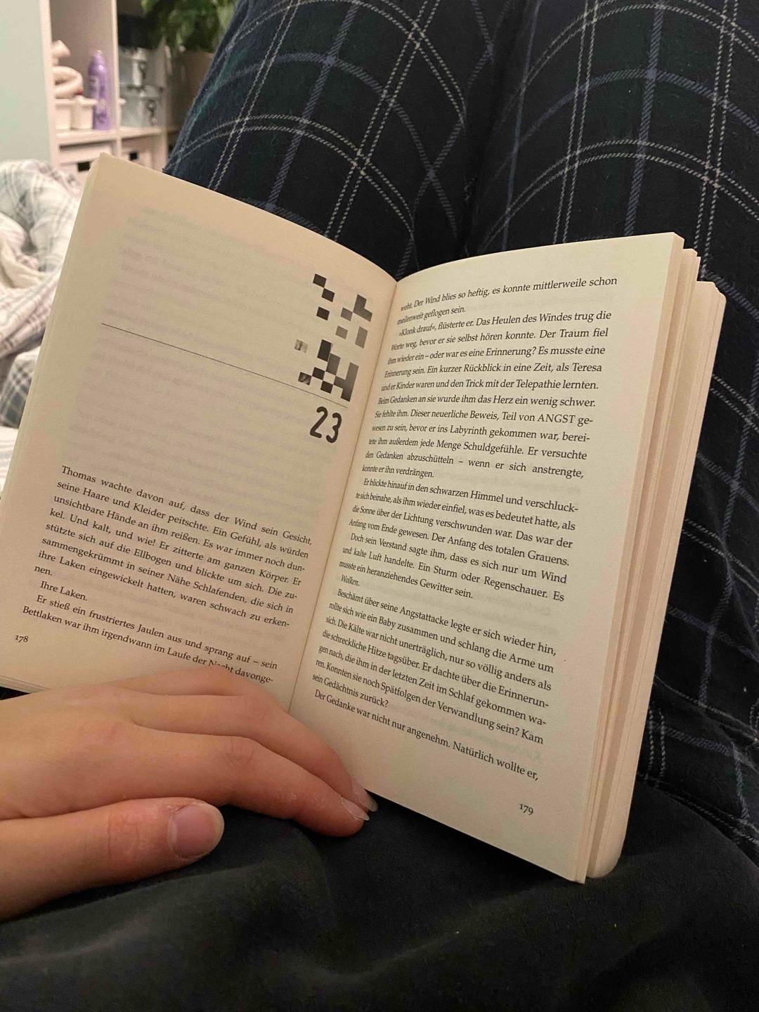 Super tolle Fortsetzung! Die ganze Reihe ist nur zu empfehlen! Voller Plots und unerwarteten Wendungen, die das Buch unfassbar spannend machen. Man vergisst ganz das man überhaupt liest, weil man so gefesselt wird von der toll geschriebenen und sehr aufregenden Geschichte. Auch sehr tolle Charaktere und ein sehr lustiger Humor zwischendrin. Definitiv eines meiner Lieblingsbücher (-reihen).
Allerdings finde ich das Buch an einigen Stellen ziemlich beängstigend oder auch verstörend, weswegen ich es jüngeren Lesern nicht empfehlen kann.
