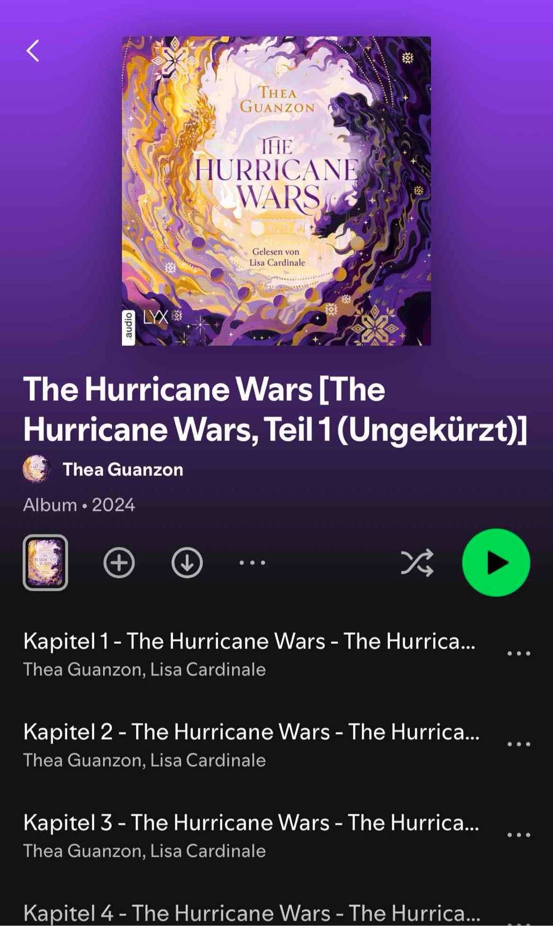 Ungekürzt auf Spotify gehört 🎧