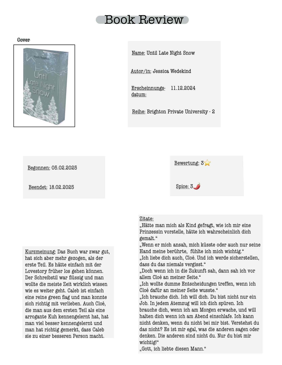 War eigentlich gar nicht so schlecht 😊