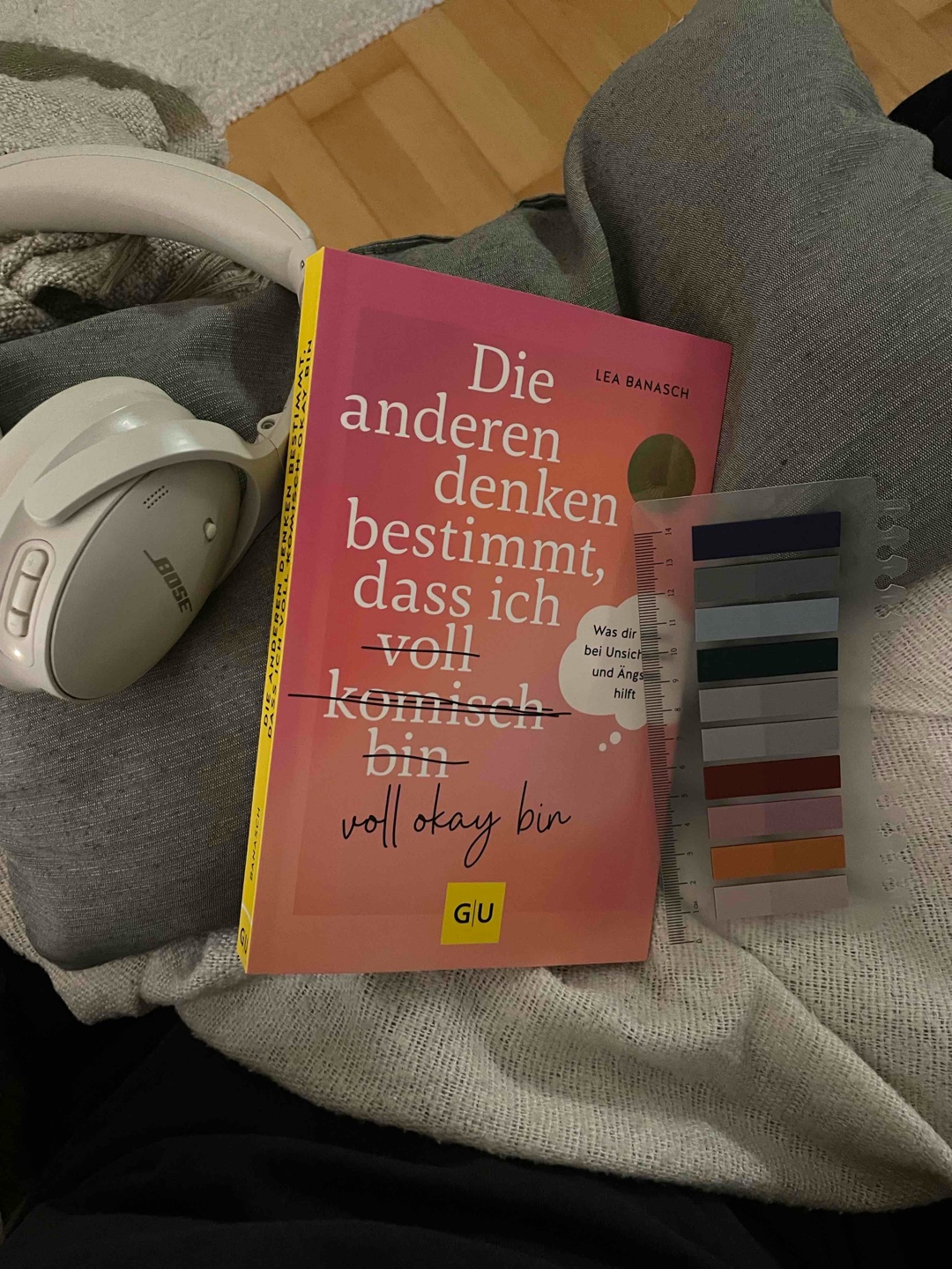 „Erinnere dich besonders in schwierigen Momenten daran, dass du deine Welt in deinem Kopf bestimmst“.