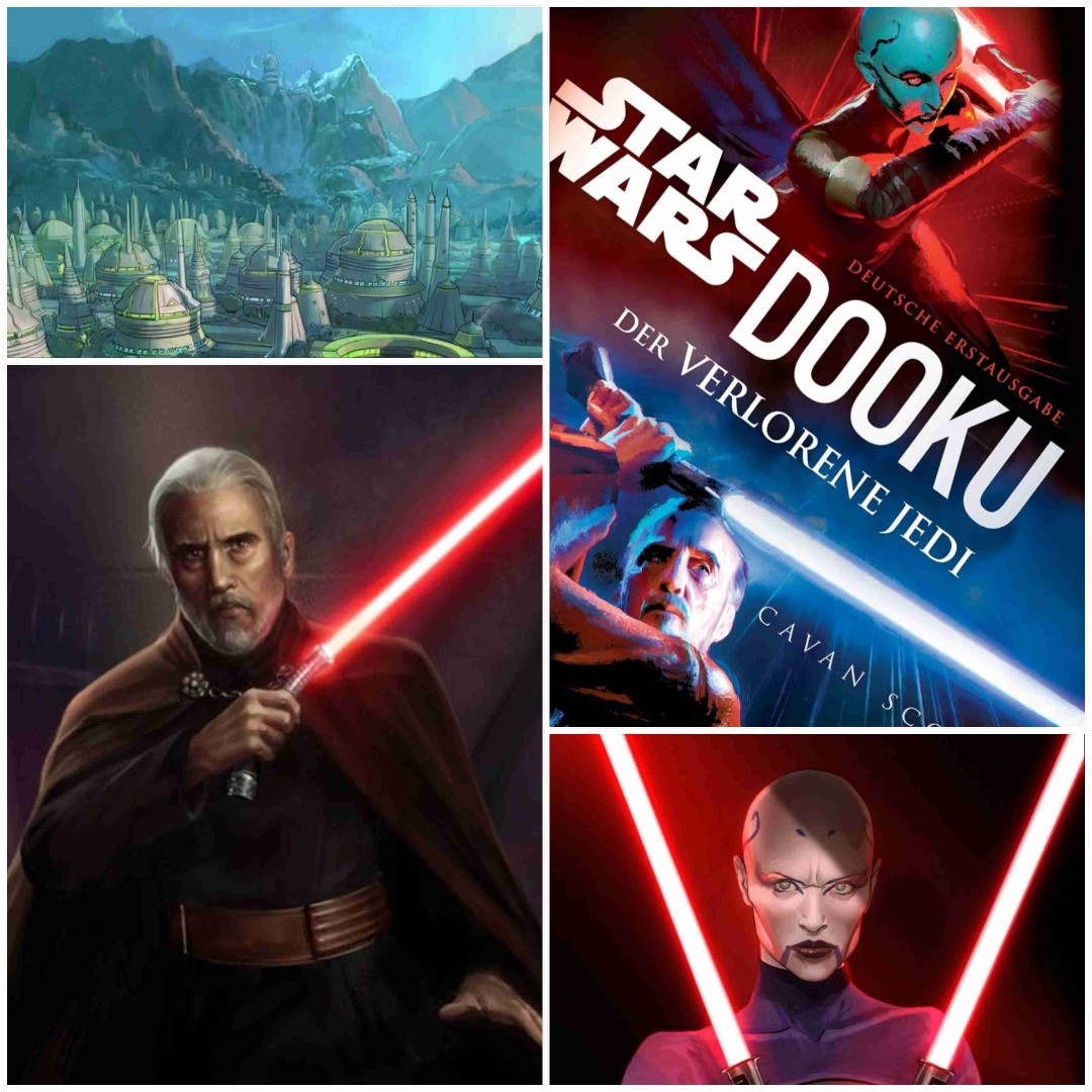 Der verlorene Jedi
Count Dooku ist in den Filmen der klassische Antagonist. Dabei wird bereits durch die Erwähnung seiner Vergangenheit, durch Mace Windu, klar, dass mehr hinter diesem geschickten Sithlord steckt. Der Roman behandelt einen großen Teil von Dookus Leben ohne jedoch die Jahre der Klonkriege mit einzubeziehen. Zudem spielt ein gewisser Sifo-Dyas eine größere Rolle. Grüße nach Kamino.
Die Gründe, den Jedi den Rücken zu kehren, werden teils sehr nachvollziehbar dargestellt, teils empfindet man sogar Mitgefühl für den sonst so kalt wirkenden Count. Am Ende wirkt der Roman dennoch teils etwas zu lang, teils hätte man das Tempo anziehen, - und Nebencharaktere kürzer fassen können. Dennoch ein gelungener Roman über den Count. Und nebenbei auch über seine Schülerin, Asajj Ventress.