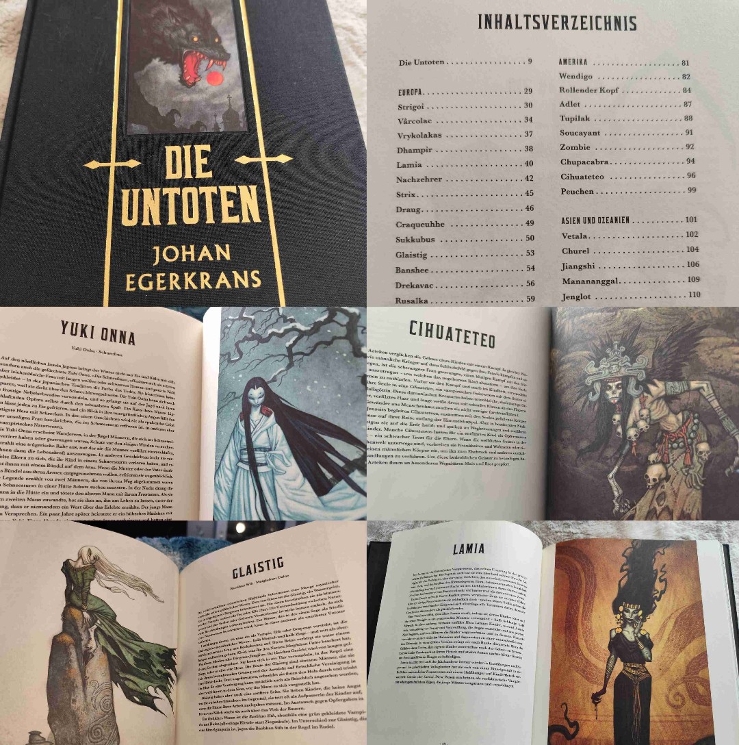 Schmuckstück mit wunderschönen Illustrationen