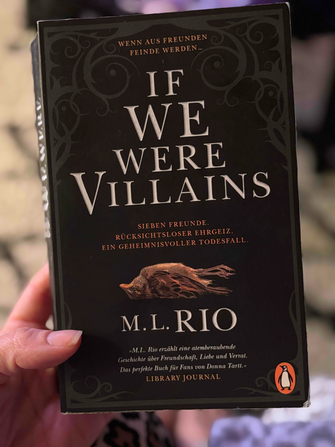 Manche Bücher sind nicht einfach nur Geschichten – sie sind Stimmungen, Atmosphären, Gefühle, die sich in den Leser einnisten und ihn bis zur letzten Seite nicht mehr loslassen. If We Were Villains von M.L. Rio ist genau so ein Buch.