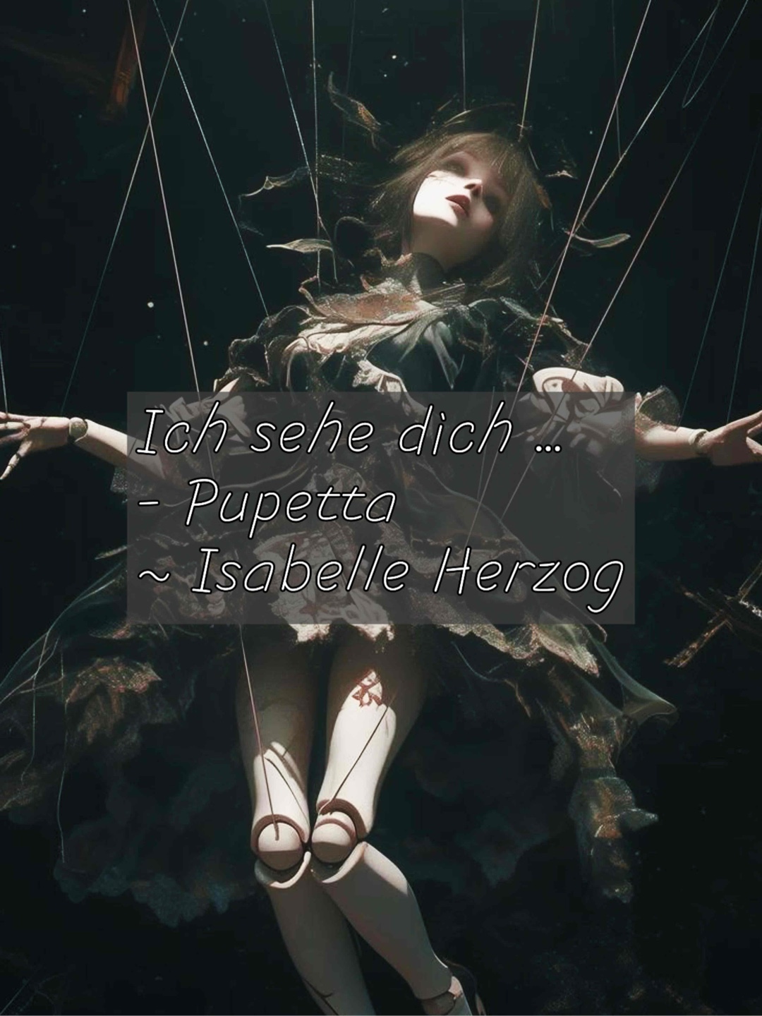 Ich sehe dich …

