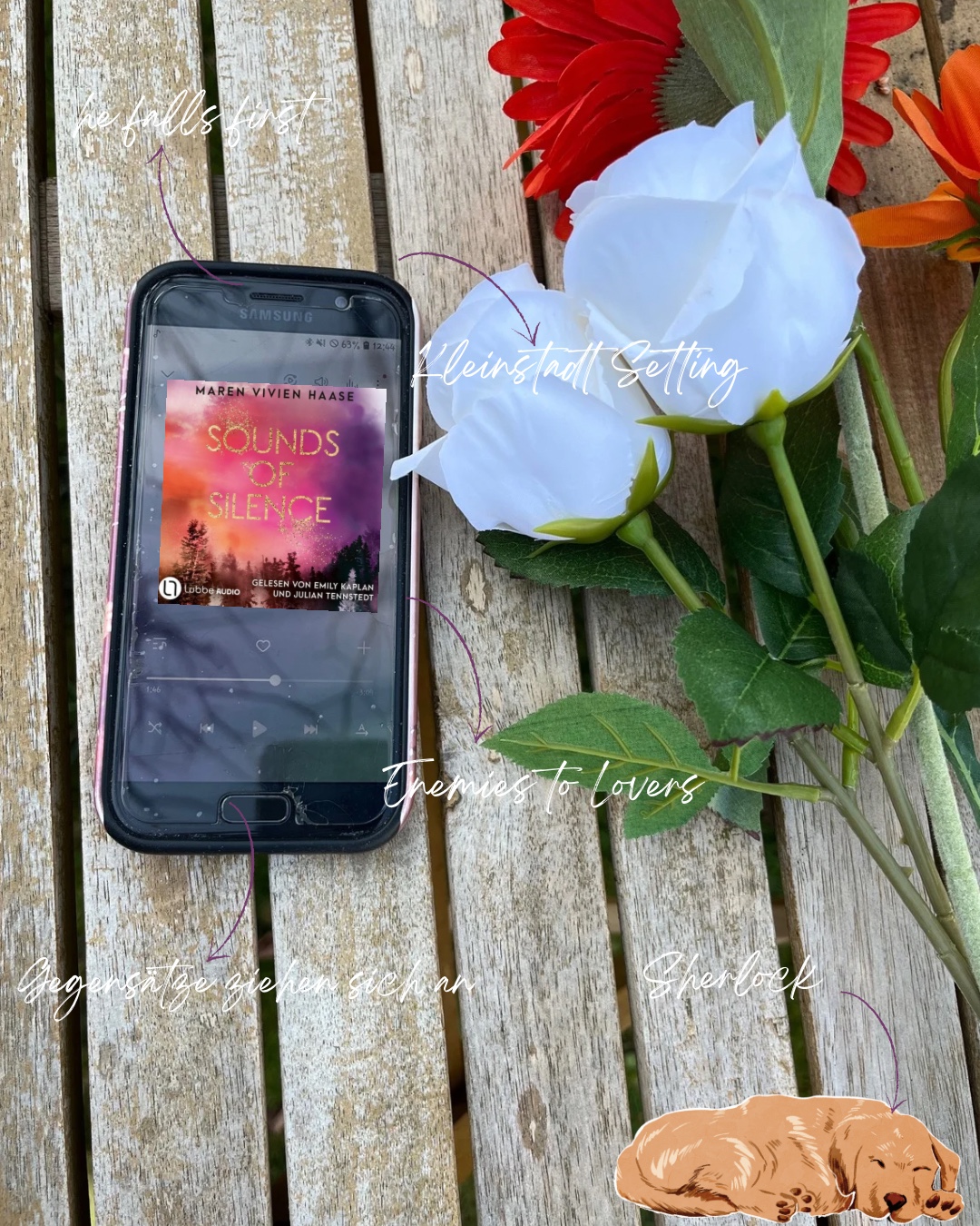 Sounds of Silence ist so viel mehr als eine cozy Wohlfühlgeschichte denn sie ist so voller Tiefe und Emotionen ❤️