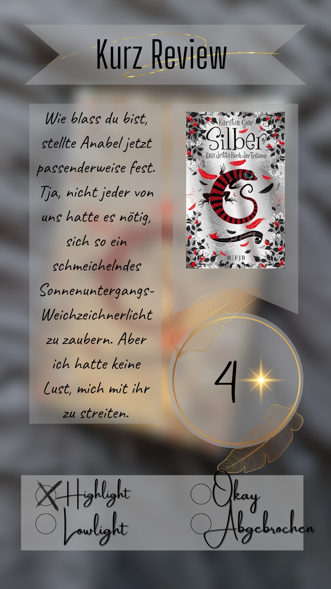 Ein krönender Abschluss ☆