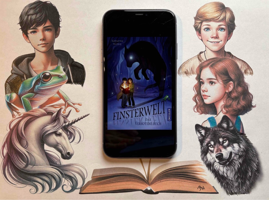 🐸🦄🐺 „Finsterwelt Band 1 - Das verbotene Buch“ von Katharina Herzog 🐺🦄🐸