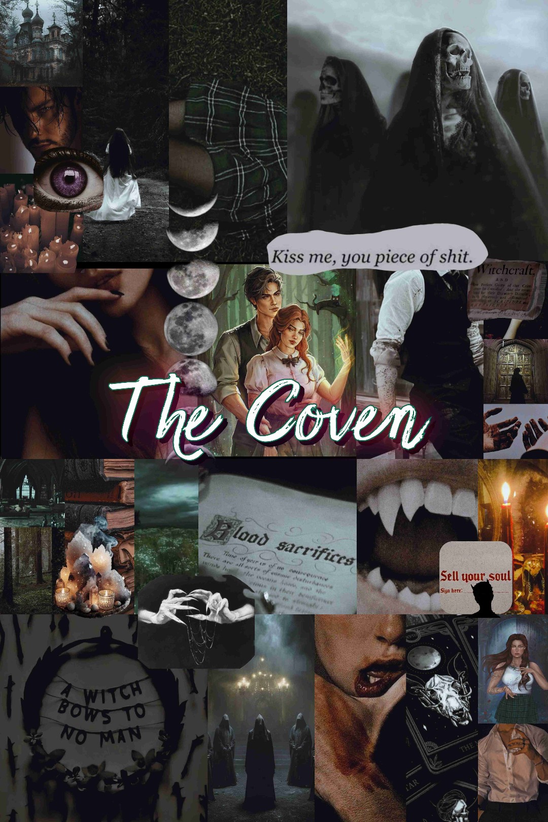 DarkAcademia meets WitchesAndDemons meets ForbiddenRomance