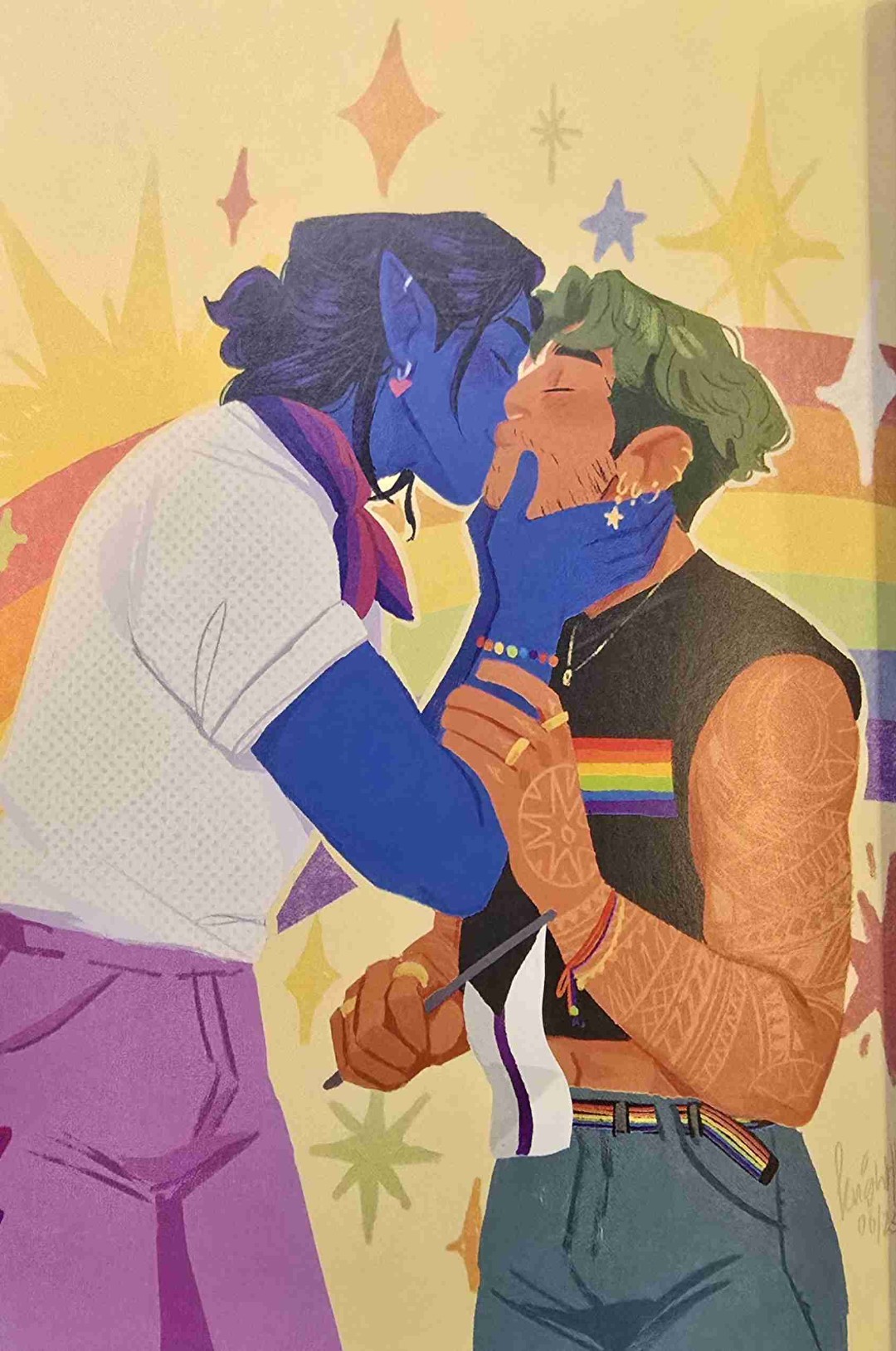 Such a cozy read!! 🥺💙