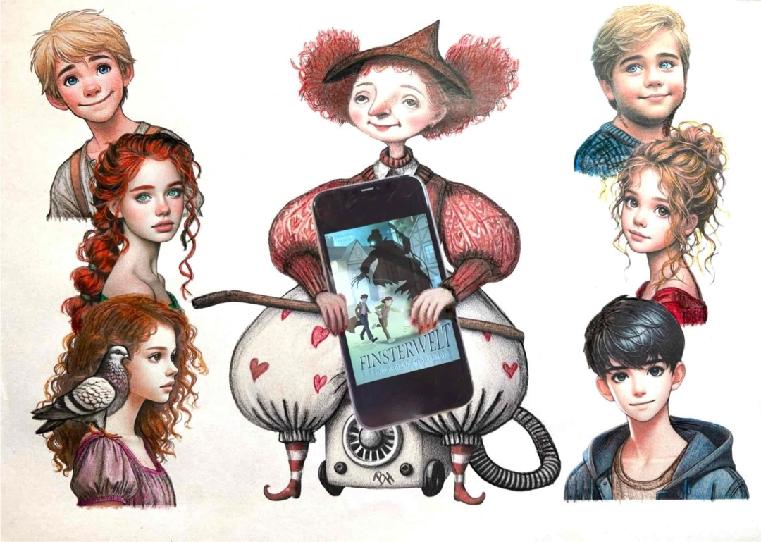 🪞🧞🧙♀️ „Finsterwelt 2 – Die magische Meisterschaft“ von Katharina Herzog 🧙♀️🧞🪞