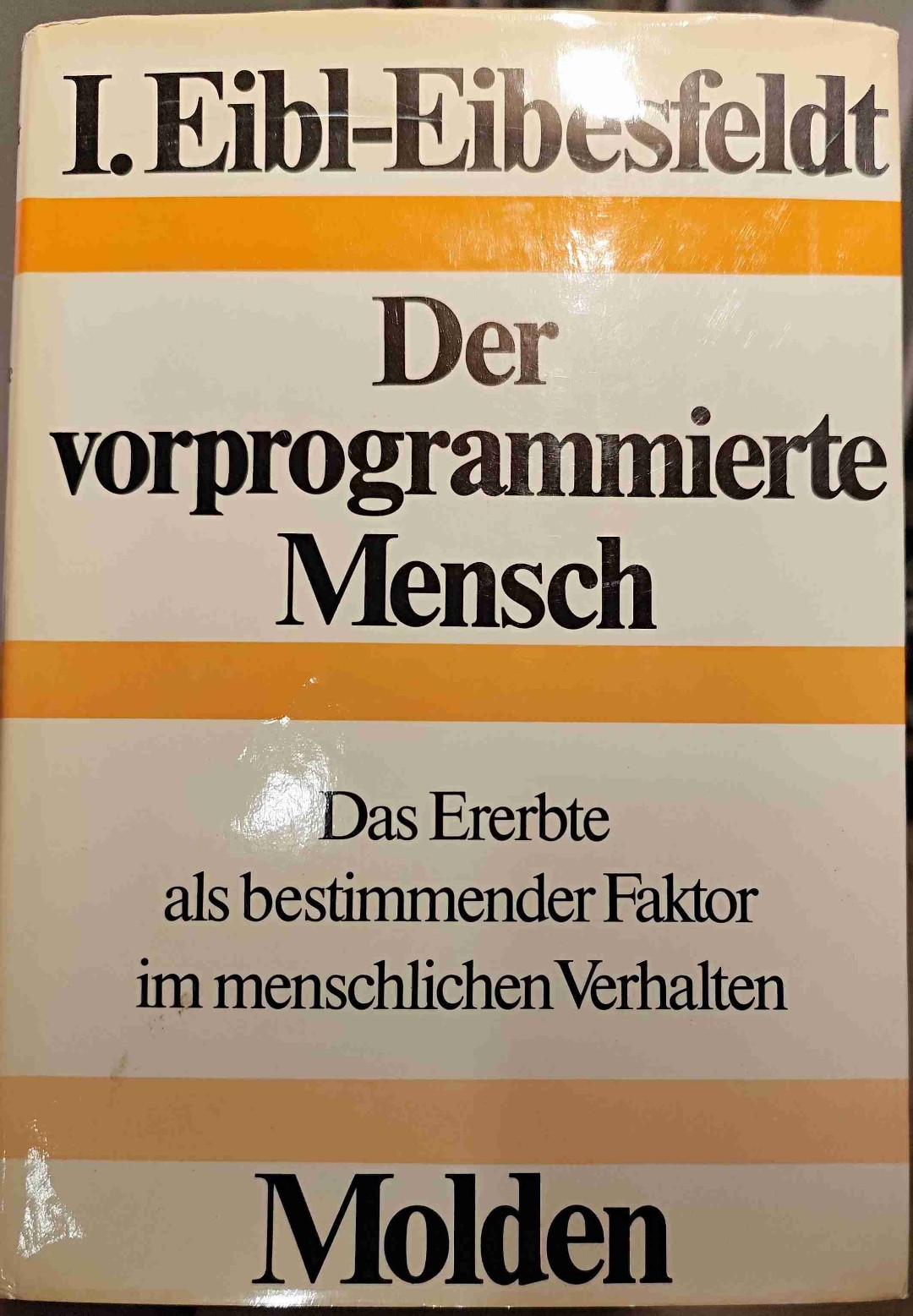 Guter Einstieg in die Humanethologie