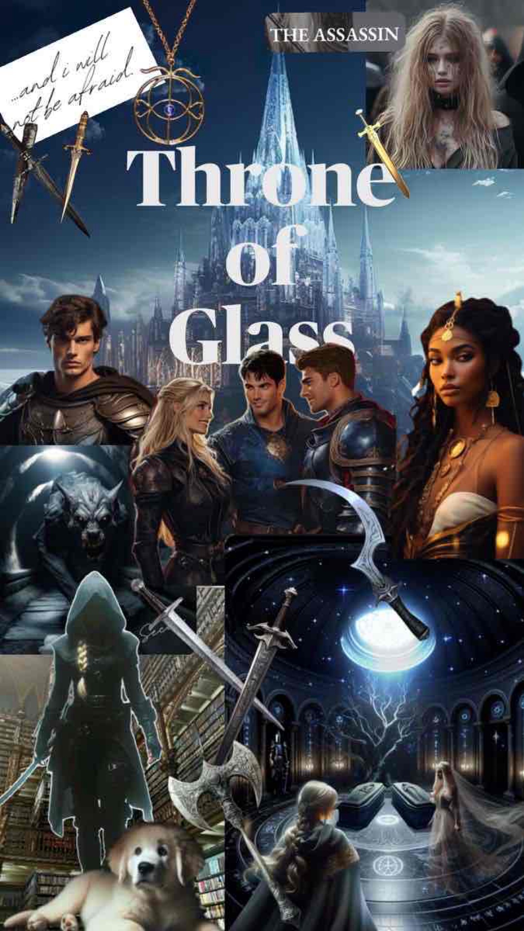 In a world without magic, an assassin is summoned to the castle. She comes not to kill the vicious king who rules from his throne of glass but to win her freedom. If she defeats twenty-three killers, thieves, and warriors in a competition, she will be released from prison to serve as the King's Champion. Her name is Celaena Sardothien.