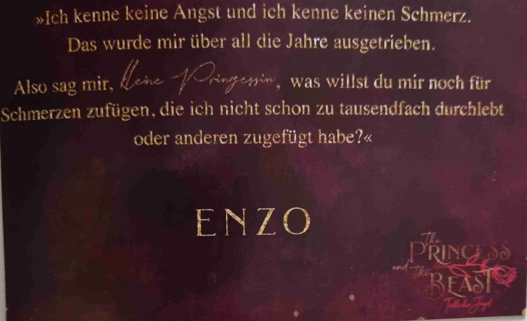 Weil ich mich in das Biest und den Mann verliebt habe😍
