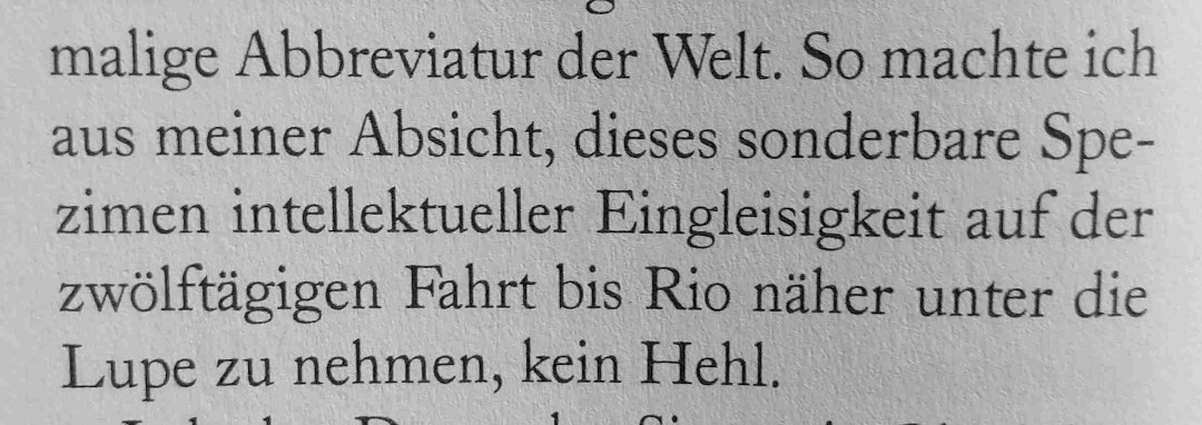 In einem Song:
Where is my mind? Von Pixies