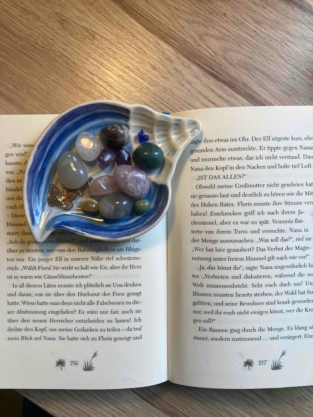 Mal wieder ein sehr gelungenes Buch!!!
(Achtung, Spoiler Gefahr ‼️)
Ich fand auch dieses Buch wieder sehr toll und freue mich auf eine Fortsetzung! Sehr spannend war, als Nena in das Feenreich verschleppt wurde und Ruby, Flynn, Felicity, und Noah sie befreien mussten. Das Ende war auch Mega 😊 endlich haben sich Ruby und Noah geküsst! Seit dem zweiten Band warte ich schon darauf, dass ich die beiden ihre Gefühle gestehen, und war sehr begeistert, als es nun geschehen ist❤️ Alles in einem war es ein sehr tolles Buch 👍