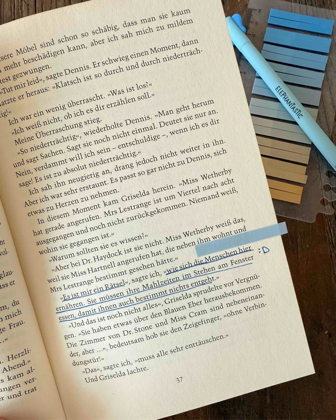 „Um vier Uhr dreißig gibts Tee und Skandale.“