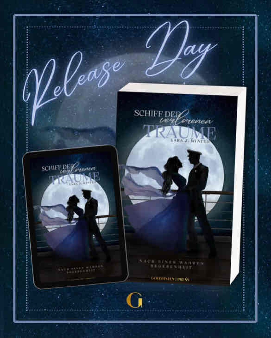 Ein gelungenes, emotionales und wundervolles Debüt, welches ich gerne weiterempfehle. Für alle Titanic Fans ist das Buch definitiv ein Muss!