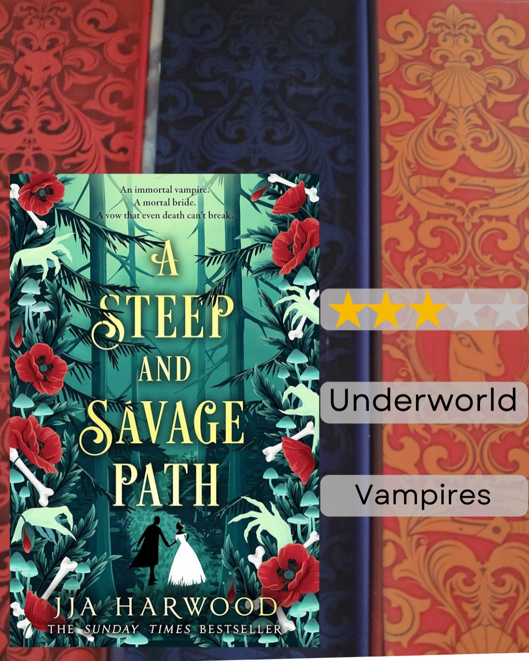 A story mixing Romanian and Greek myths, with vampires, the Underworld, a long journey and lost souls.
The start was really great and so promising. Instead of playing the victim, Irina has a strong will and a clear agenda, as she lets herself get married to a dead groom.