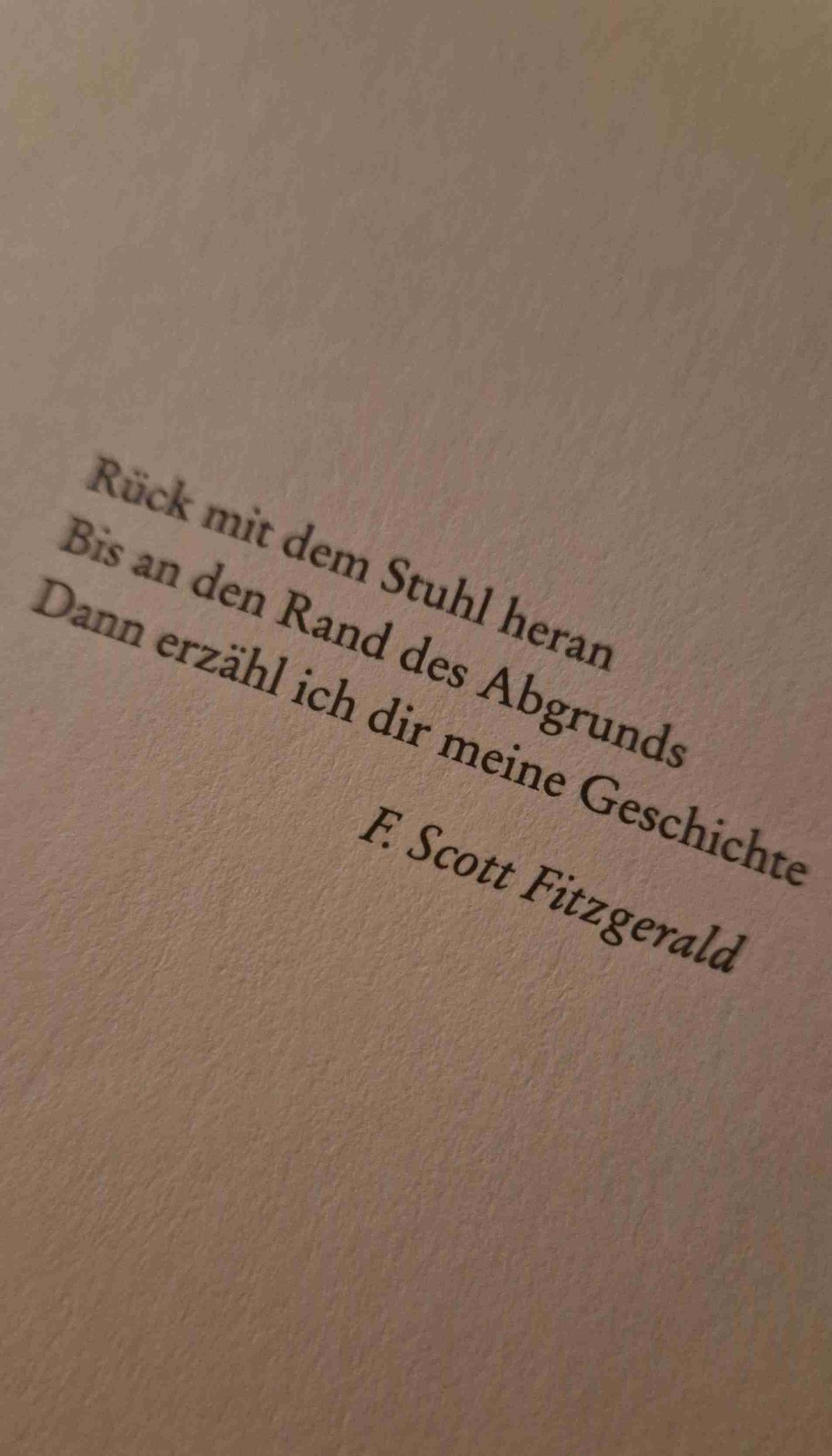 Sehr berührt 