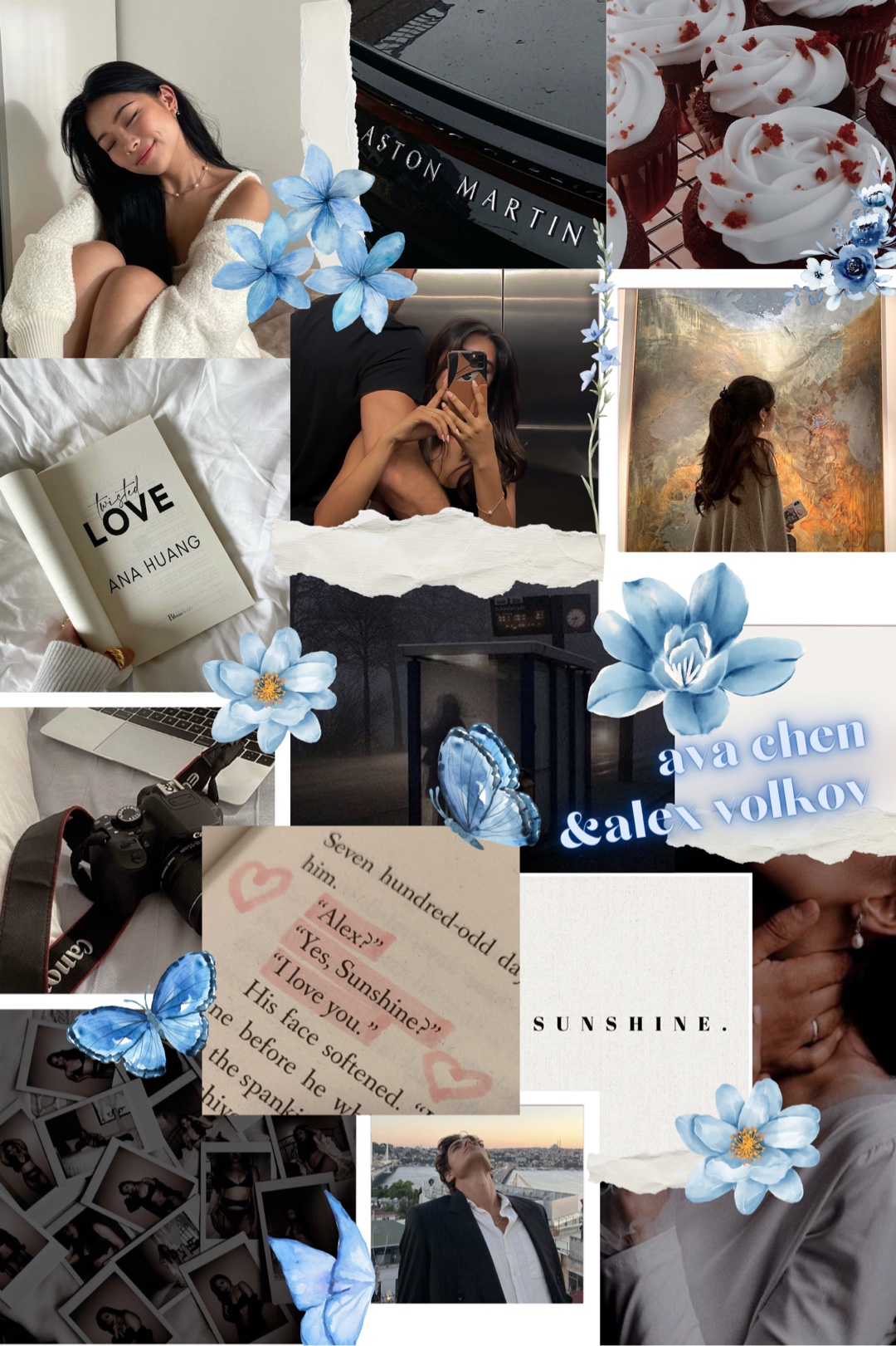 „Du bist das Licht in meiner Dunkelheit. Ohne dich bin ich verloren.“ 🩵🦋