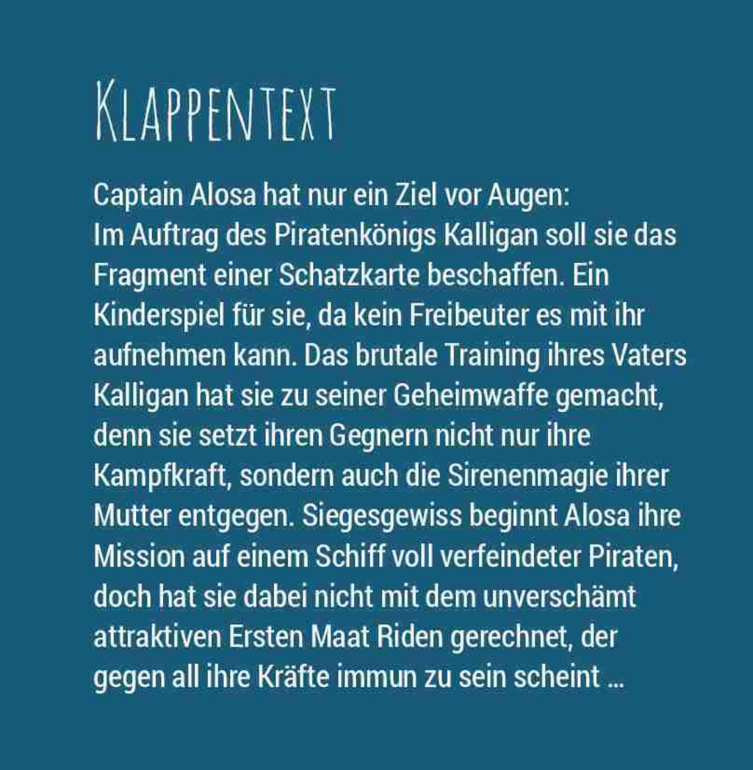 Tolles Buch mit großartiger Protagonistin! ⚓