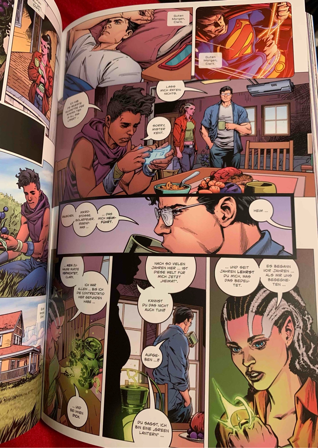 So etwas möchte man vor sich liegen haben , wenn man Superman lesen möchte!