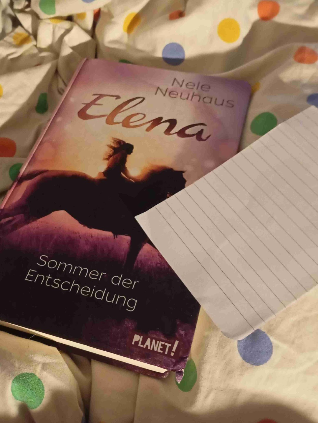Ich empfehle das Buch auf Jeden Fall an Leute die Action und Pferde Bücher mögen! 😁