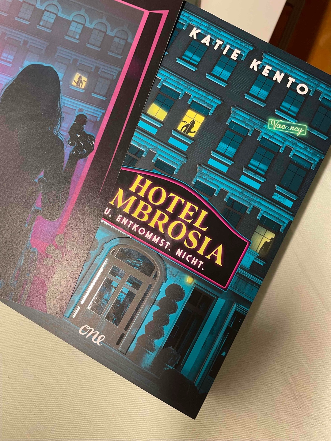 Das Ambrosia verdaut seine Opfer und spuckt ihre Reste zu den Knochen der Jungen, auf denen es erbaut wurde.
Ein Hotel, das Schauplatz zahlreicher, schaurige Verbrechen war. Eine Entführung aus einem der Zimmer, und Robyn, die alles durch ihr Fenster mit angesehen hat.