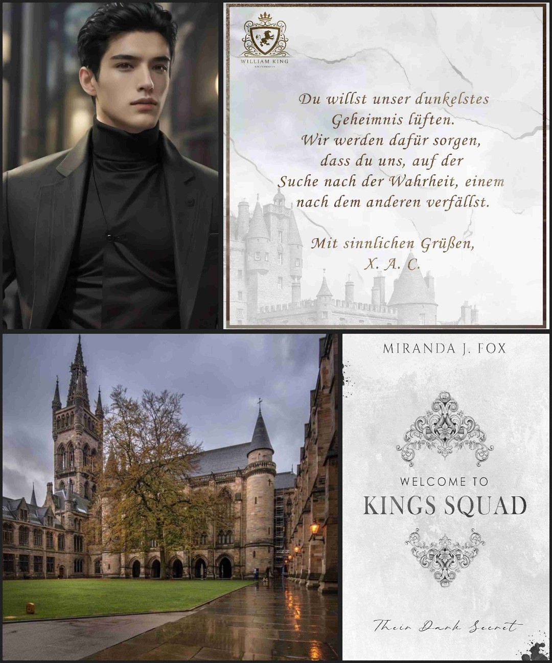 Welcome To King's Squad - Their Dark Secret (Welcome To King's Squad 1)