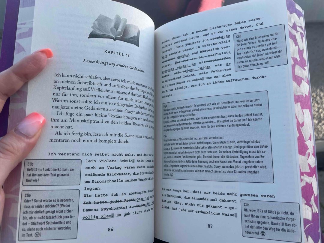 Lesen ist eine Achterbahn der Gefühle. 