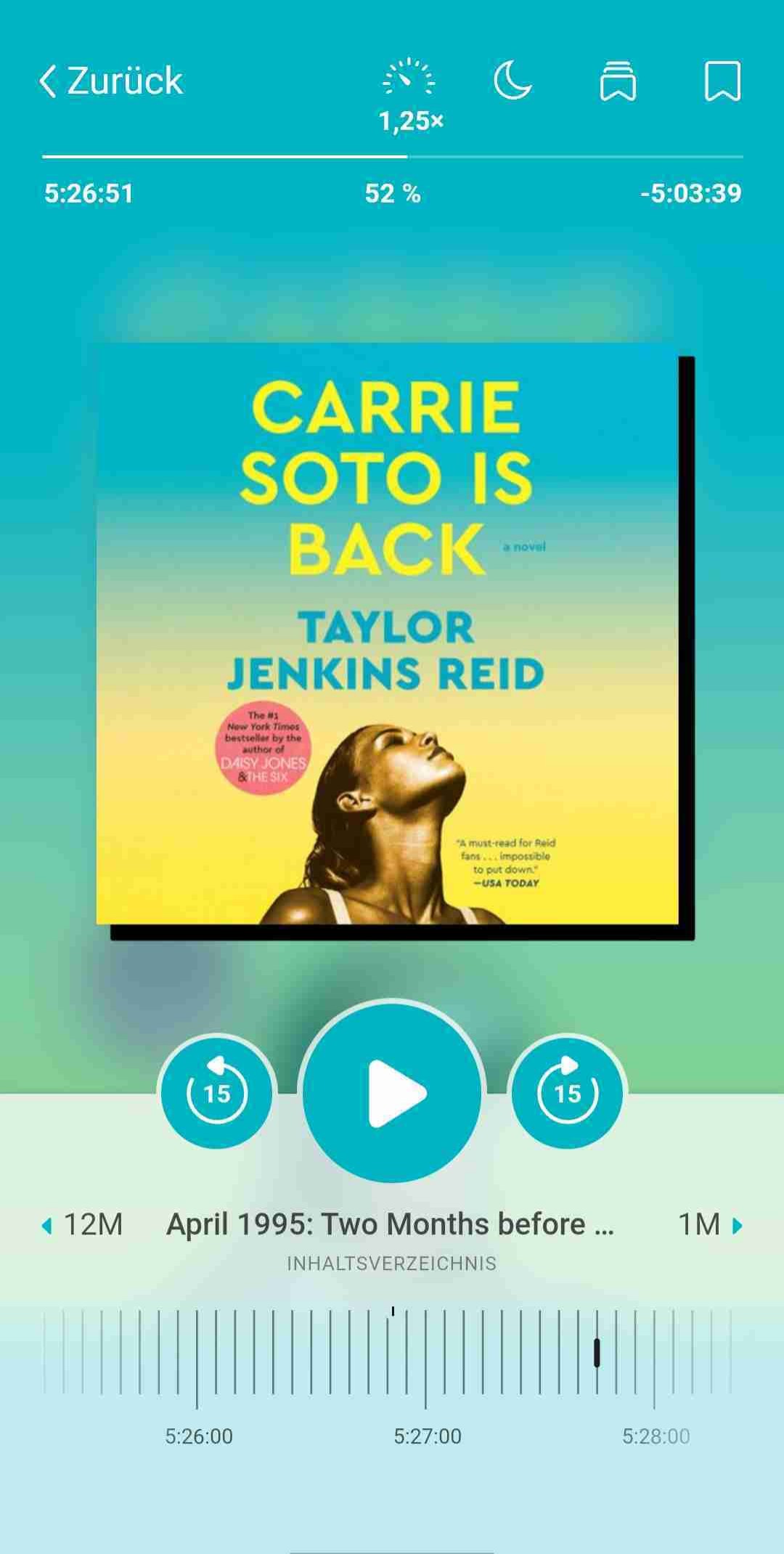 Eine ganz besondere und nicht unbedingt liebenswerte Protagonisten, die ich leider so gut verstehen konnte.