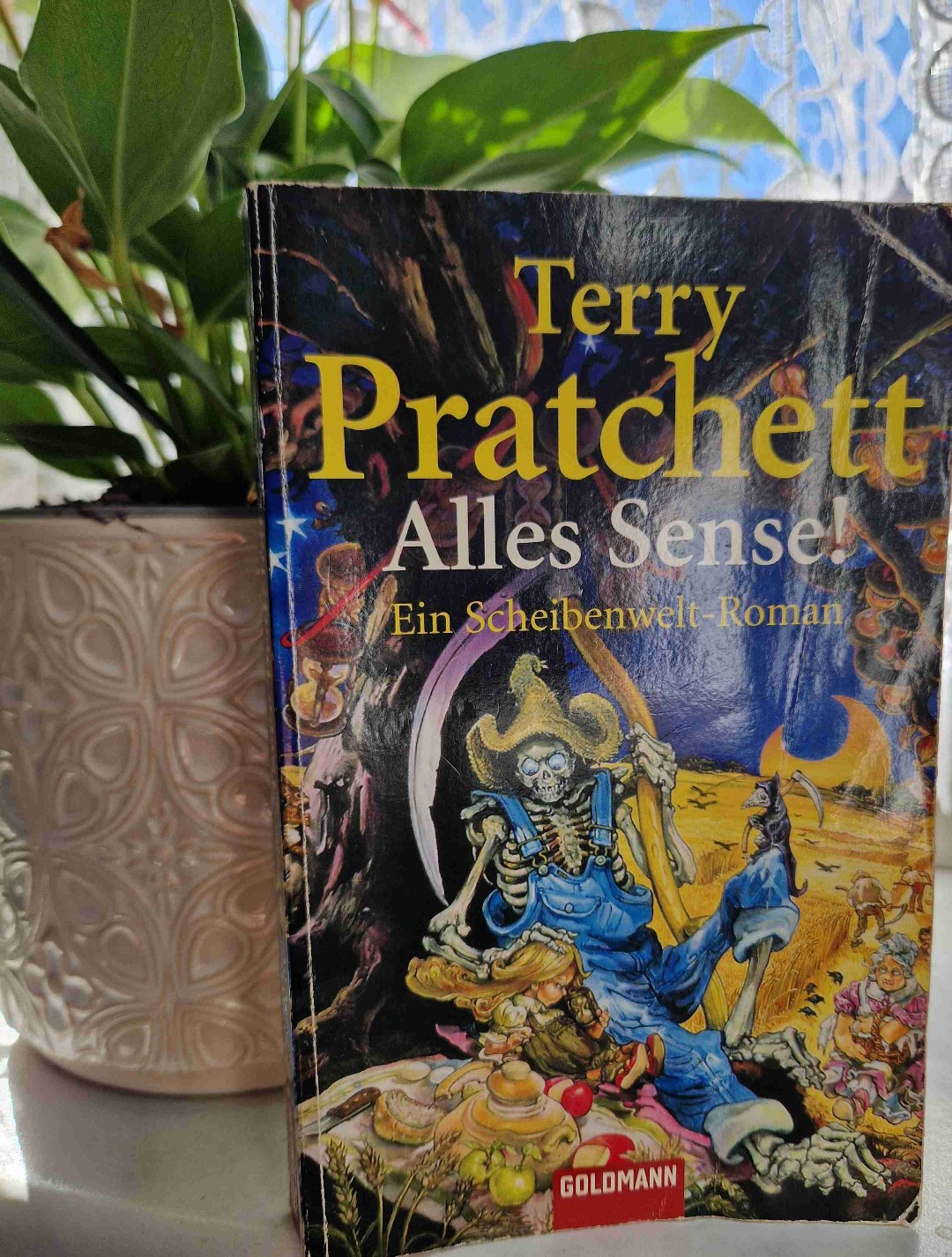 Der perfekte Einstieg in die Scheibenwelt.

Tod - der Hauptprotagonist, der in die Rente geht und unter den Bewohner von Ankh-Mopork langsam vermenschlicht, hat soviel trockenen Humor, Witz und Biss, das man einfach nur immer wieder Lachen muss.
 
Für mich einer der besten Werke von Pratchett und ein gelungener Einstieg in die Scheibenwelt.