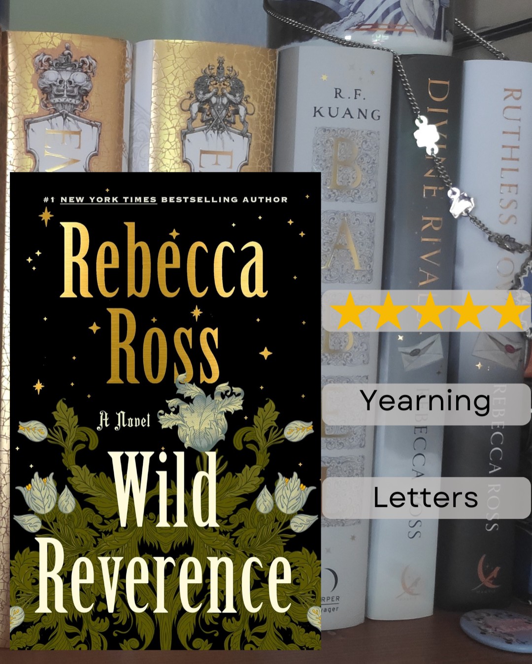 Rebecca Ross, the queen of longing and divine yearning.

Last things first: the epilogue left me with my mouth open, staring into the middle distance trying to manage my feelings. I had not expected this.
