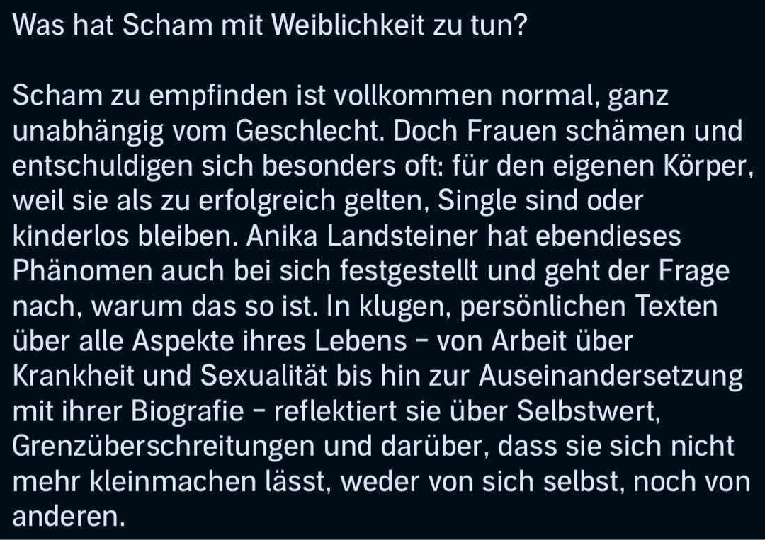 Für alle die ihre Female Rage entfachen oder wieder auflodern lassen wollen. Mir hat das Buch nicht so viele neue Aspekte gegebe, aber gut zur Wiederauffrischung oder als Einstieg in die Themen Feminismus und strukturelle Diskriminierung.