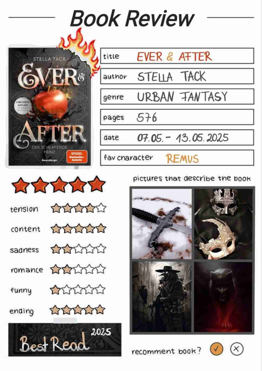 - > MUST READ
Am liebsten würde ich mehr Sterne geben 
★ 6/5