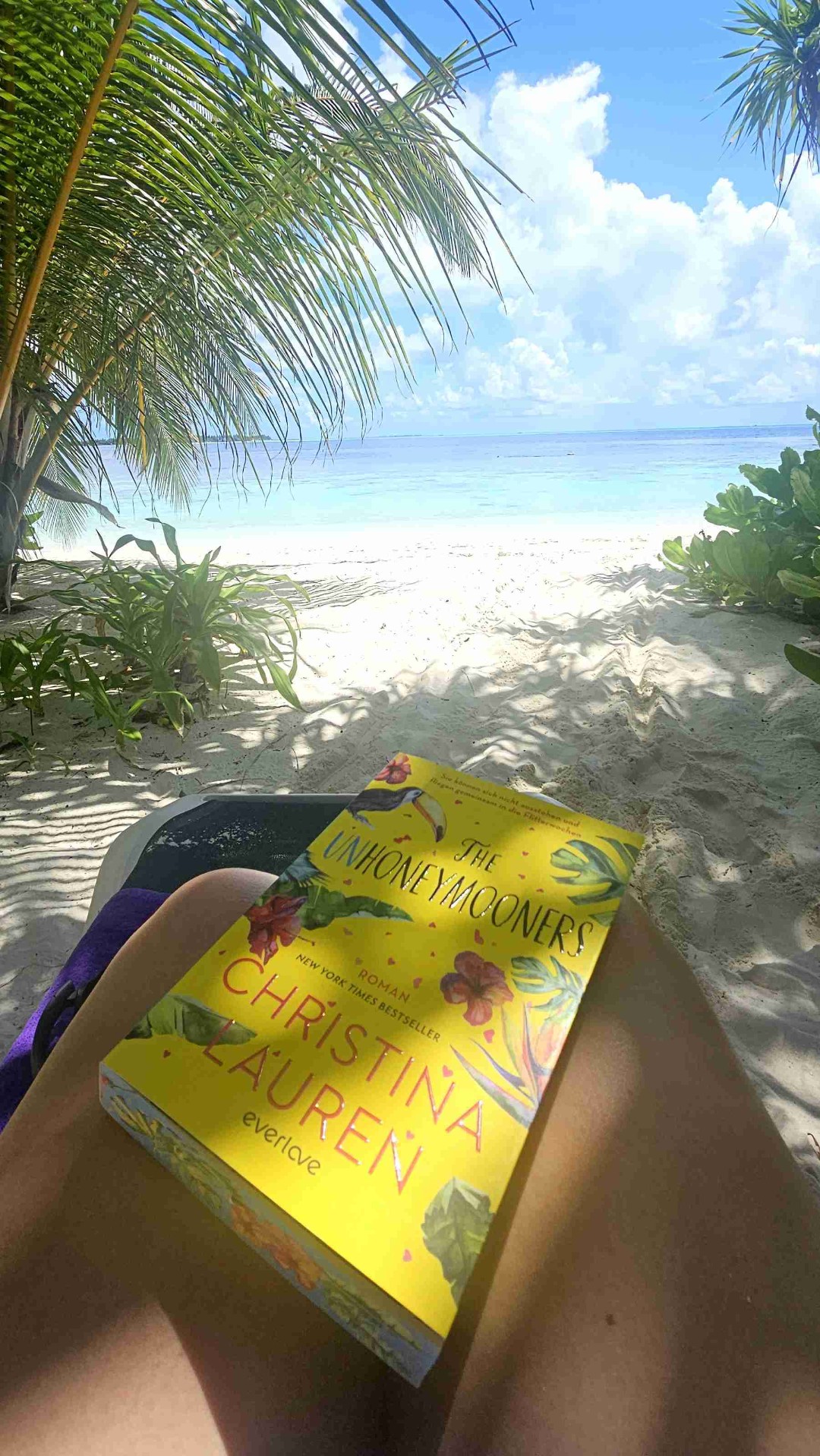 Anfangs etwas zu übertrieben für meinen Geschmack, aber es wird viel besser, es liest sich leicht und war ein perfektes Buch für den Urlaub :)