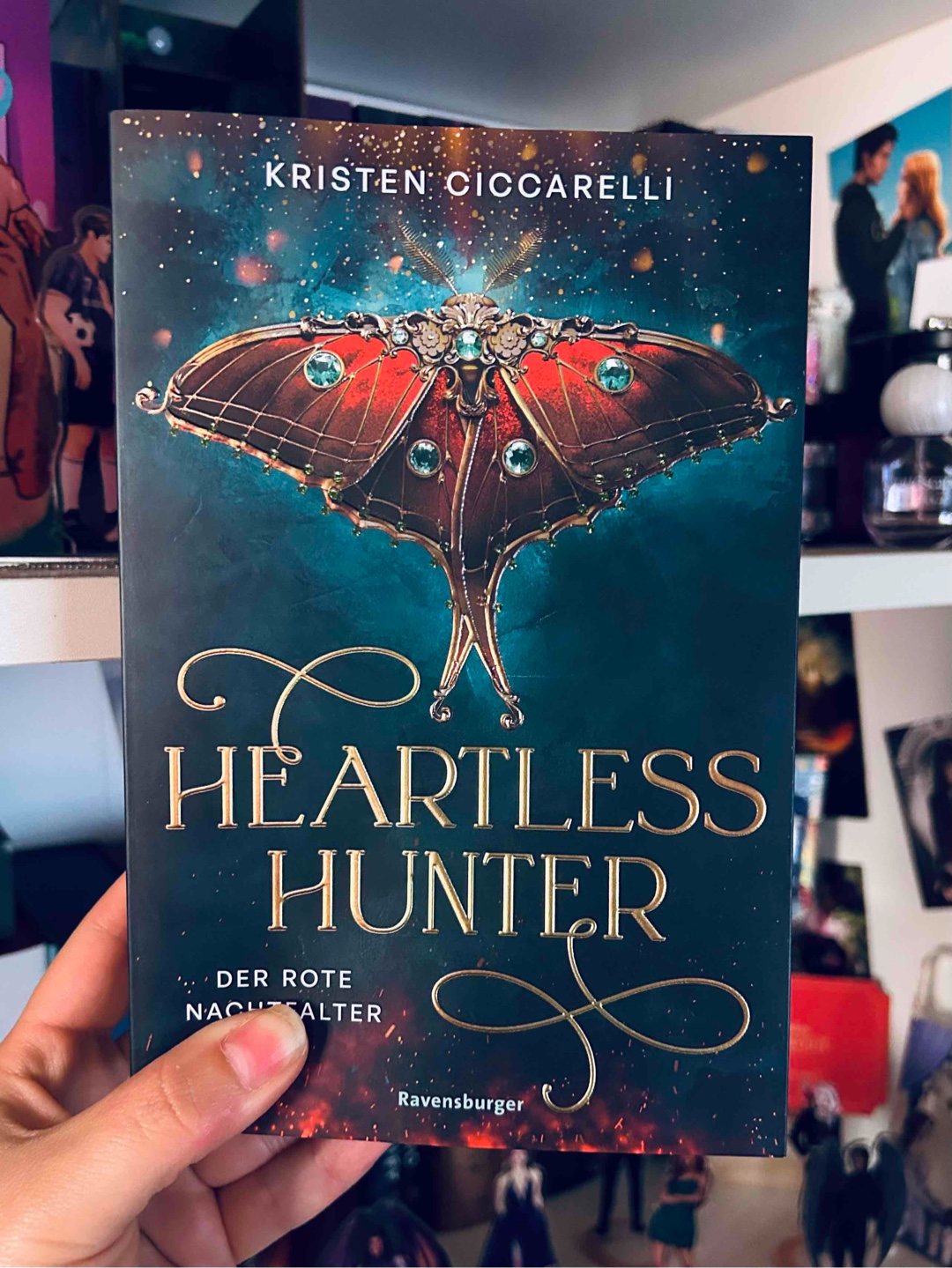 • The Hunted had fallen for the Hunter. • 

