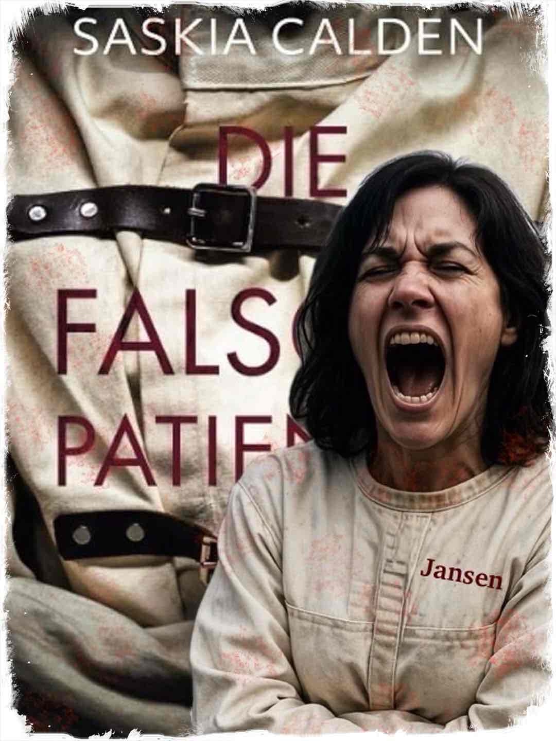 👮♀️💉👨⚕️ „Ein Evelyn-Holm-Thriller Band 2 - Die falsche Patientin“ von Saskia Calden 👨⚕️💉👮♀️