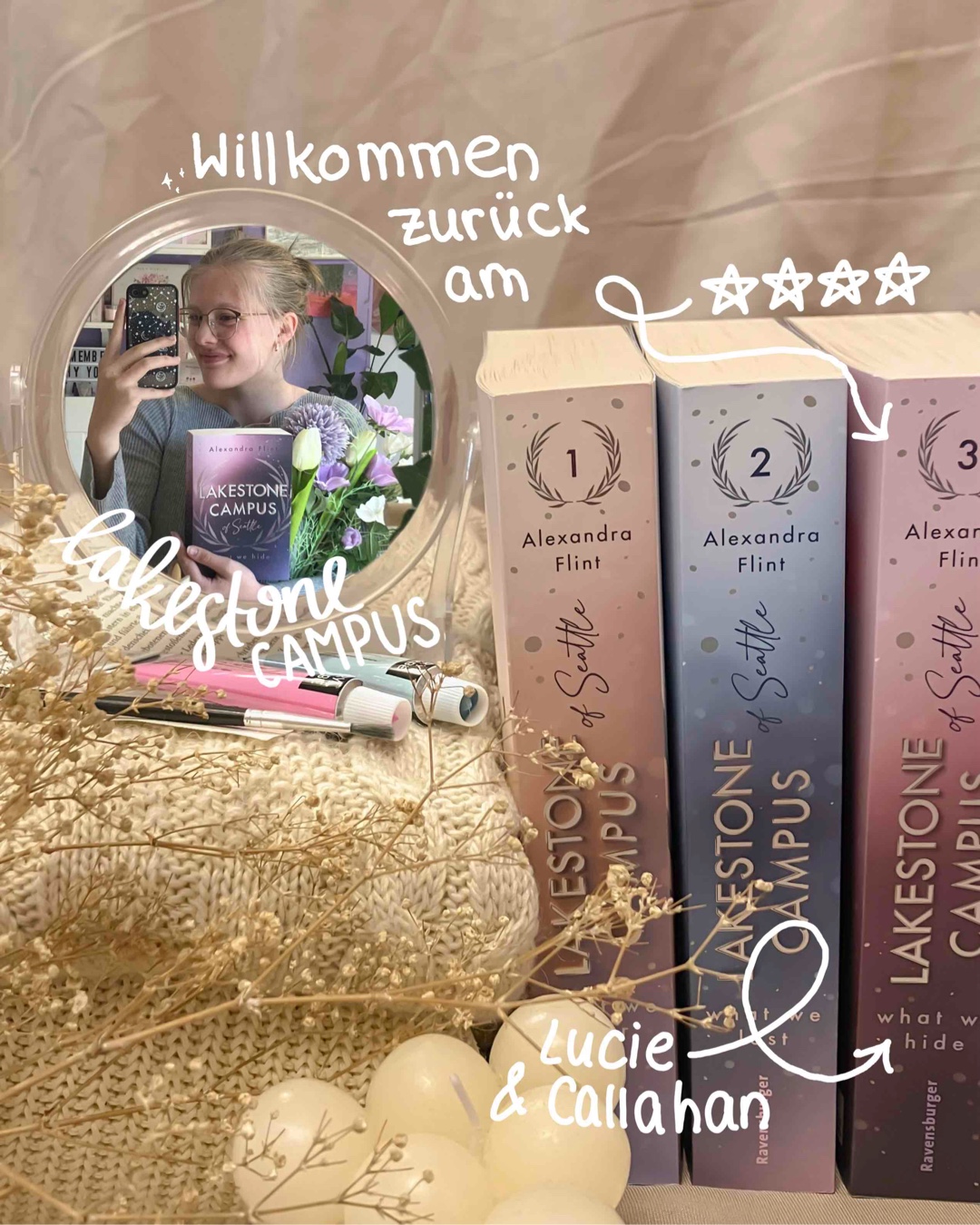 Bücher von Alexandra Flint fühlen sich nach Zuhause an und der Lakestone Campus ist genau das geworden - ein Zuhause